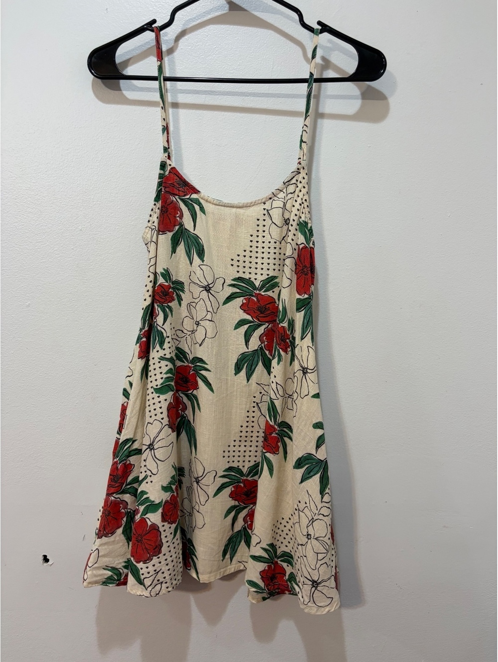 VRG GRL Floral Mini dress with pockets size 8